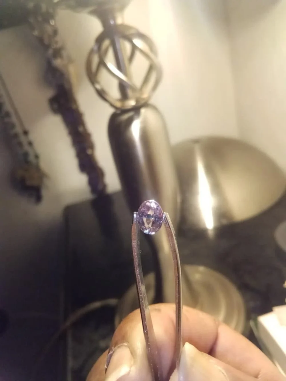Natural 1.0ct Oval Pink Sapphire